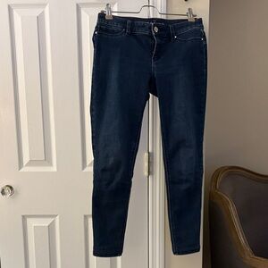 White House Black Market Dark Blue Skinny Jeans